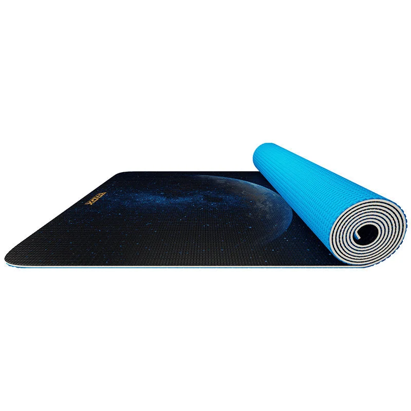 Final Clearance RDX D7 Iris 6mm PVC Yoga Mat Blue Dot