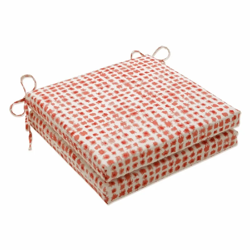 Season Finale Sale Pillow Perfect Outdoor | Indoor Alauda Coral Isle Squared Corners Seat Cushion (Set of 2) 20 X 20 X 3 Season Finale Sale Pillow Perfect Outdoor | Indoor Alauda Coral Isle Squared Corners Seat Cushion (Set of 2) 20 X 20 X 3