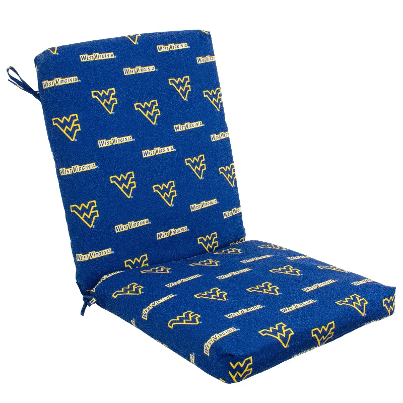 Amazing Deals West Virginia Mountaineers 2pc Chair Cushion