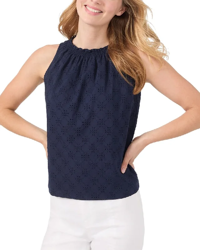 Reduced Prices J.McLaughlin Solid Patty Blouse
