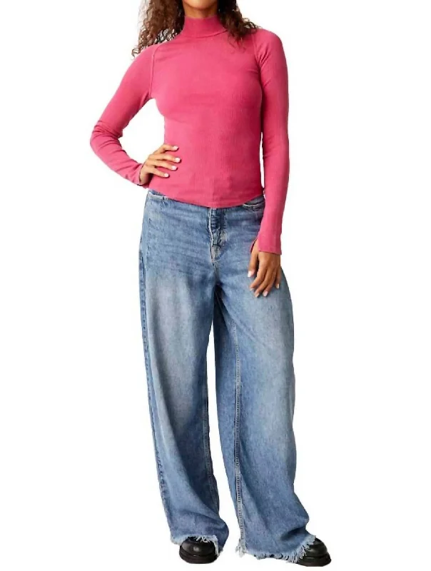 Low Prices Pixie Tee In Hollyhock