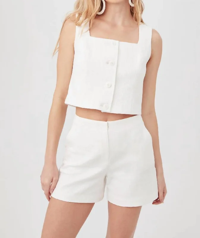 Overstock Sale Refreshment 2 Top In Whitewash