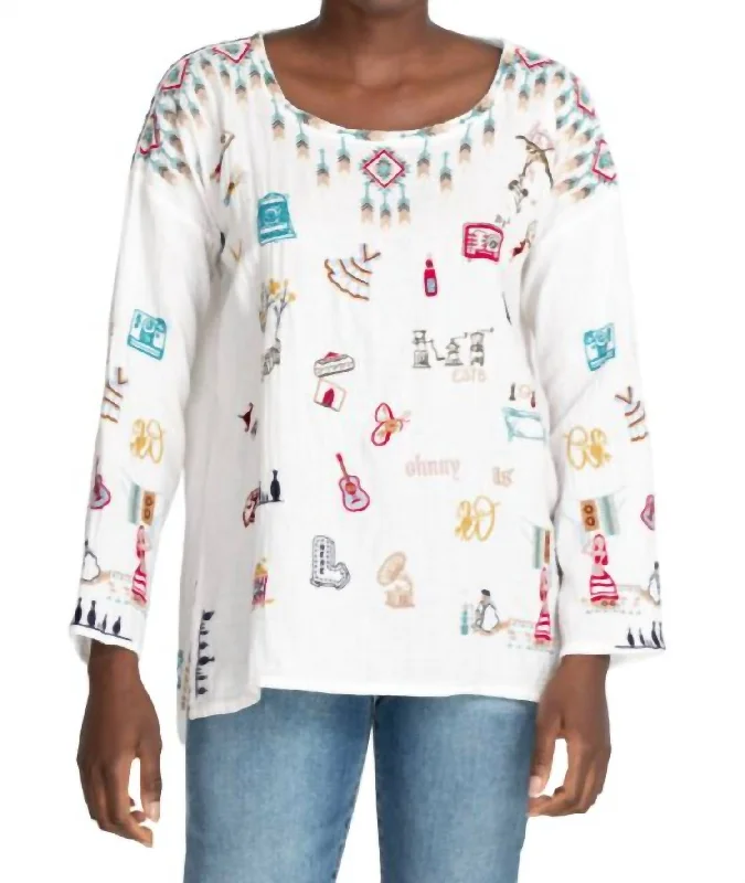 Sale Event Rondo Blouse In Natural