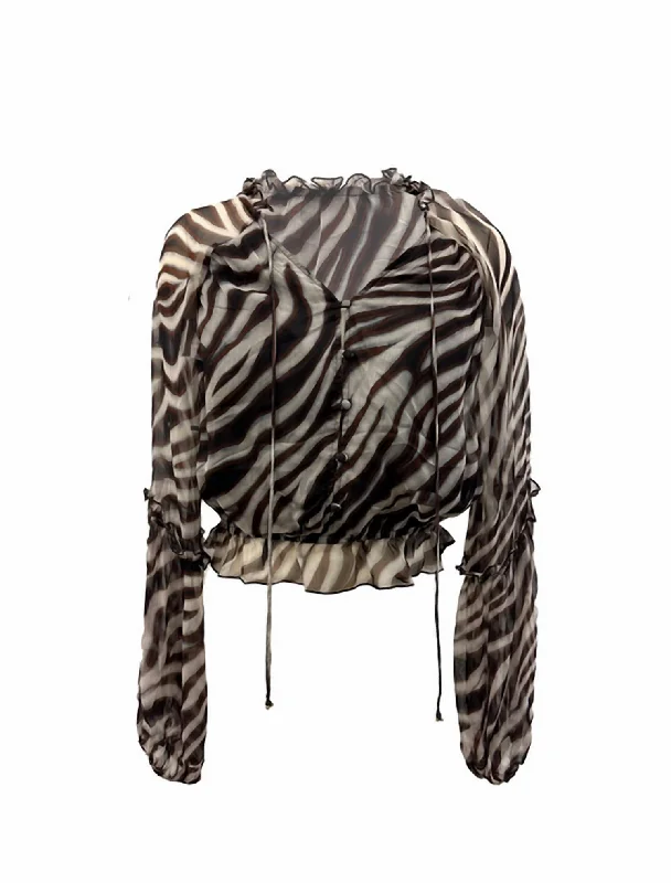 Bargain Prices Sumeet Top In Basha Print