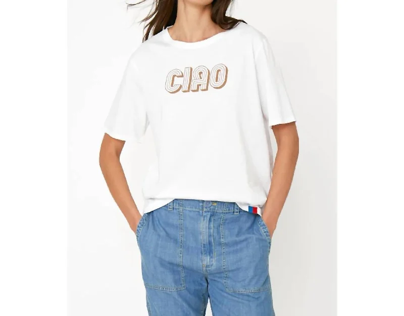 Clearance Sale The Modern Ciao Shirt In White