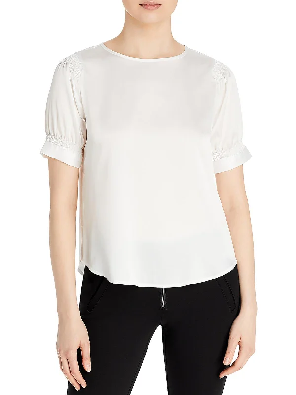 Daily Specials Womens Satin Office Blouse