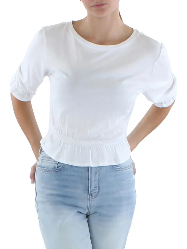 Bargain Prices Womens Wide Neck Short Cropped