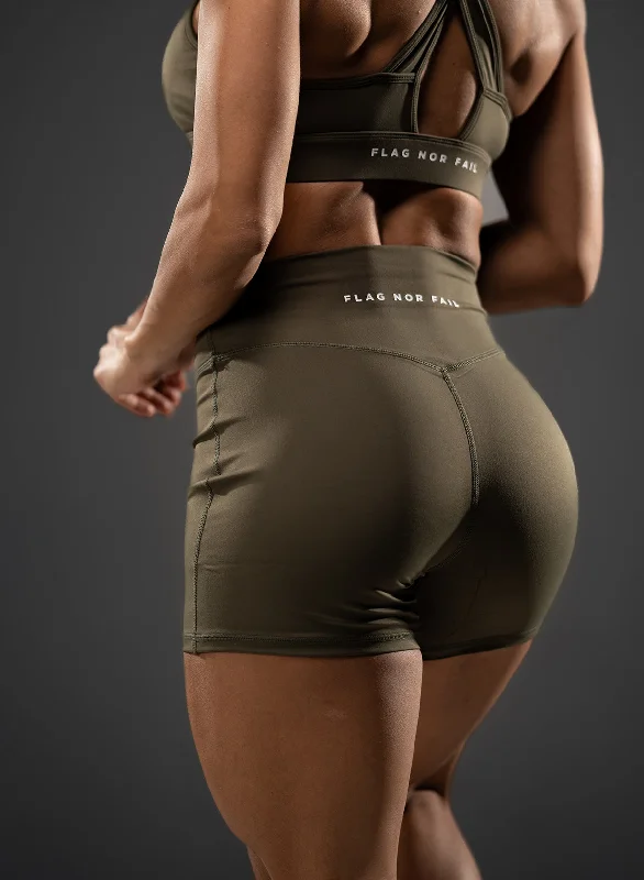 Best Seller ASCEND SHORTS - OLIVE