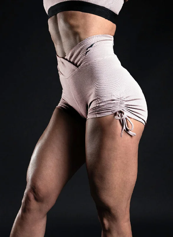 Buy More, Save More RIBBED SHORTS - PINK