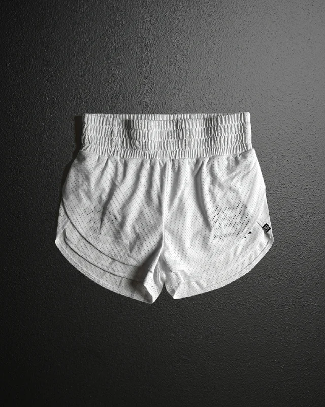 Unbeatable Prices WOMENS MOMENTUM MESH SHORTS - WHITE